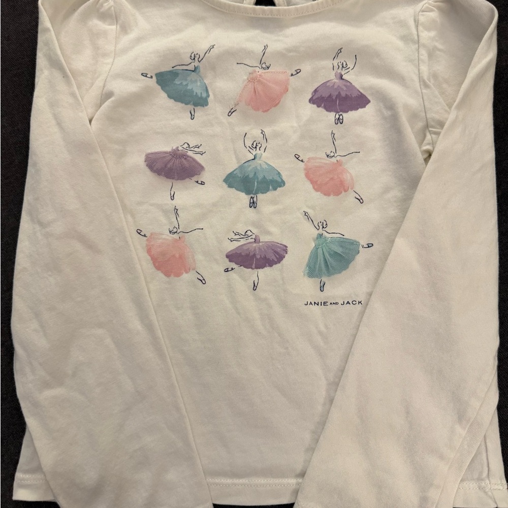 Janie and Jack ballerina shirt